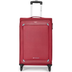 VIP-STAPPL79RD-4-Wheel-Soft-Casing-Trolley-79cm-Red