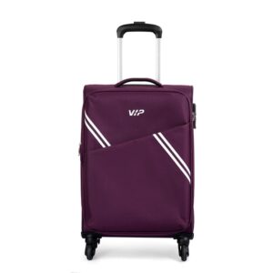 VIP-VERONA-69cm4-Wheel-Expandable-Medium-Soft-TrolleyPurple