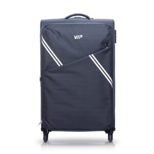 VIP-VERONA-80cm4-Wheel-Expandable-Large-Soft-TrolleyGrey