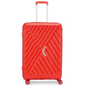 VIP-XLITE55RED-4-Wheel-Hard-Casing-Cabin-Trolley-55cm-Red