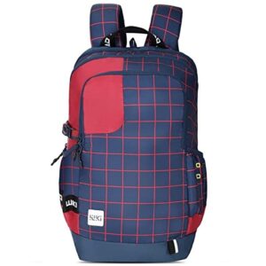 Wildcraft-WI-WIKISQUA2CNY-2-Checks-Backpack-Navy-Blue