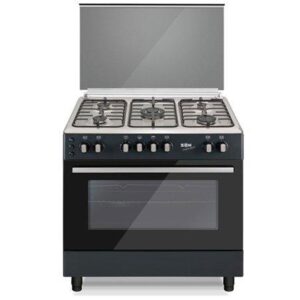 Zen-ZSO9060IX-90x60-Free-Standing-Oven-Inox-Black