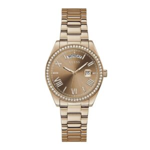 Guess-GW-GW0307L3-Womens-Watch-Analog-Brown-Dial-Rose-Gold-Stainless-Band