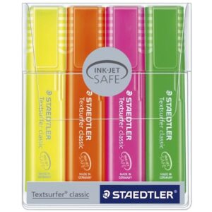 Staedtler-Textsurfer-Classic-Highlighter-364PWP4-4Piece