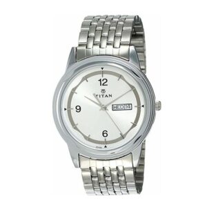TITAN-1638SM01-Mens-Watch-Analog-Silver-Dial-Silver-Stainless-Steel-Strap-Watch