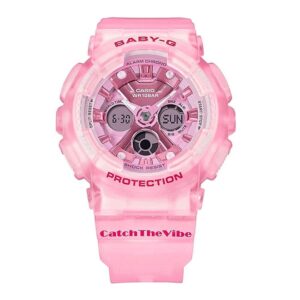 Baby-G-BA-130CV-4ADR-Analog-Digital-Pink-Dial-Pink-Resin-Band-Watch-for-Women