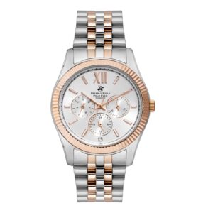 Beverly-Hills-Polo-Club-BP3082C-530-Women-s-Analog-Watch-Silver-Dial-Two-Tone-Stainless-Steel-Band