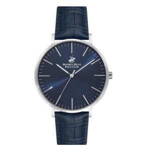 Beverly-Hills-Polo-Club-BP3129X-399-Men-s-Watch-Blue-Dial-Blue-Leather-Band