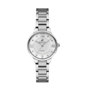 Beverly-Hills-Polo-Club-BP3235X-320-WoMens-Analog-Watch-Silver-Dial-Silver-Stainless-Steel-Band
