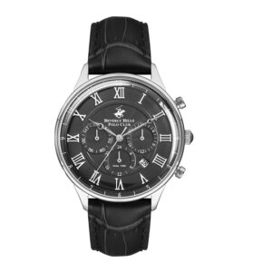 Beverly-Hills-Polo-Club-BP3238X-361-Mens-Analog-Watch-Black-Dial-Black-Leather-Band