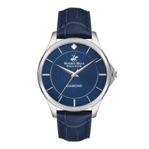 Beverly-Hills-Polo-Club-BP3240X-399-Mens-Analog-Watch-Blue-Dial-Blue-Leather-Band