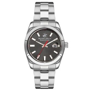 Beverly-Hills-Polo-Club-BP3288X-360-Mens-Analog-Watch-Grey-Dial-Silver-Stainless-Steel-Band