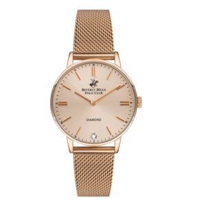 Beverly-Hills-Polo-Club-BP3290X-410-WoMens-Analog-Watch-Rose-Gold-Dial-Rose-Gold-Stainless-Steel-Band