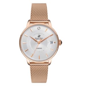 Beverly-Hills-Polo-Club-BP3292X-430-WoMens-Analog-Watch-White-Dial-Rose-Gold-Stainless-Steel-Band