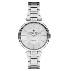Beverly-Hills-Polo-Club-BP3294X-330-WoMens-Analog-Watch-Silver-Dial-Silver-Stainless-Steel-Band