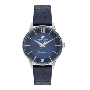 Beverly-Hills-Polo-Club-BP3310X-399-Women-s-Analog-Watch-Blue-Dial-Blue-Leather-Band