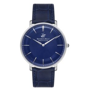 Beverly-Hills-Polo-Club-BP3322X-399-Men-s-Watch-Blue-Dial-Blue-Leather-Band