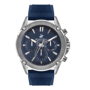 Beverly-Hills-Polo-Club-BP3324X-399-Men-s-Watch-Blue-Dial-Blue-Leather-Band