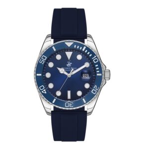 Beverly-Hills-Polo-Club-BP3329X-399-Men-s-Watch-Navy-Blue-Dial-Navy-Blue-Rubber-Band