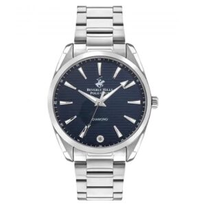 Beverly-Hills-Polo-Club-BP3338X-390-Women-s-Analog-Watch-Blue-Dial-Silver-Stainless-Steel-Band
