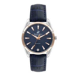 Beverly-Hills-Polo-Club-BP3339X-590-Women-s-Analog-Watch-Blue-Dial-Blue-Leather-Band