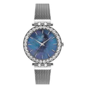 Beverly-Hills-Polo-Club-BP3341C-390-Women-s-Analog-Watch-Blue-Dial-Silver-Stainless-Steel-Band