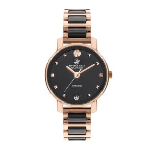Beverly-Hills-Polo-Club-BP3349X-450-Women-s-Analog-Watch-Black-Dial-Two-Tone-Stainless-Steel-Band