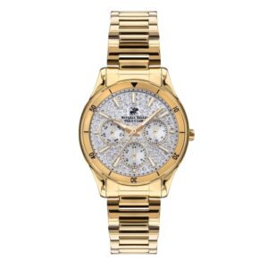 Beverly-Hills-Polo-Club-BP3350X-130-Women-s-Analog-Watch-White-Dial-Gold-Stainless-Steel-Band