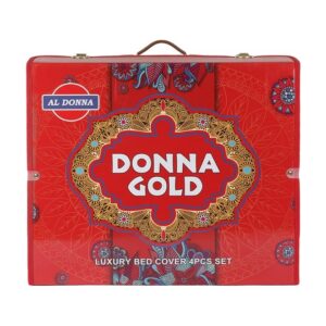 Donna-Gold-Blanket-Embossed-4pcs-Set