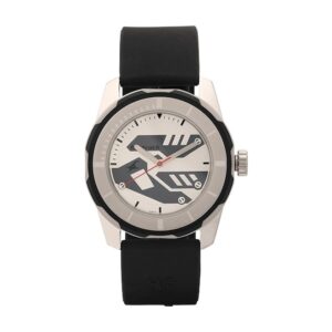 Fastrack-3099SP01-Mens-Analog-Watch-Silver-Dial-Black-Plastic-Band