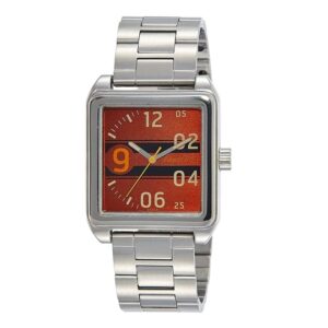 Fastrack-3164SM02-Mens-Analog-Watch-Brown-Dial-Silver-Stainless-Steel-Band