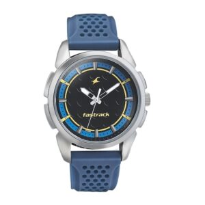 Fastrack-3233SP01-Mens-FastFit-Collection-Analog-Watch-Black-Dial-Blue-Plastic-Band