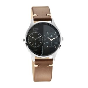 Fastrack-3237SL03-Mens-Tripster-Collection-Analog-Watch-Bicolour-Dial-Brown-Leather-Band