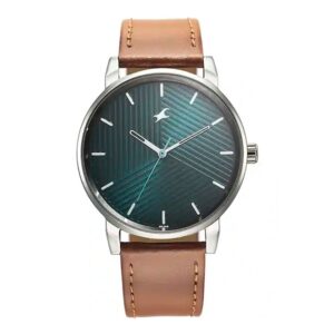 Fastrack-3278SL03-Stunners-Green-Dial-Brown-Leather-Strap-Watch-for-Men