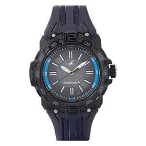 Fastrack-38056PP01-Mens-Trendies-Collection-Analog-Watch-Bicolour-Dial-Blue-Plastic-Band