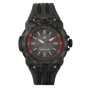 Fastrack-38056PP02-Mens-Trendies-Collection-Analog-Watch-Bicolour-Dial-Black-Plastic-Band