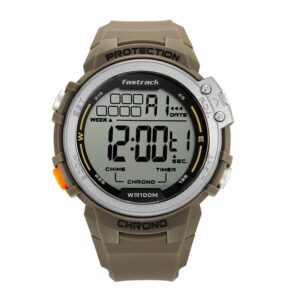 Fastrack-38068PP04-Mens-Streetwear-Collection-Digital-Watch-Grey-Dial-Green-Silicone-Band
