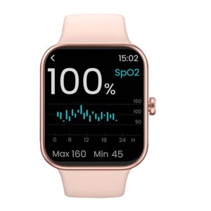 Fastrack-38072AP03-Reflex-VOX-Digital-Smart-Watch-Silicone-Pink-Strap