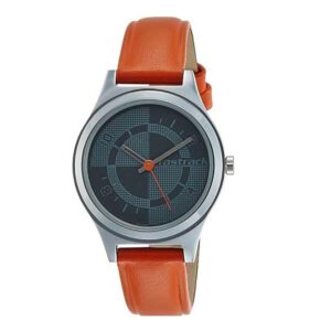 Fastrack-6152SL02-Womens-Analog-Watch-Bicolor-Dial-Brown-Leather-Band