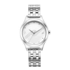 Fastrack-6152SM07-Stunners-Silver-Dial-Silver-Metal-Strap-Watch-for-Women