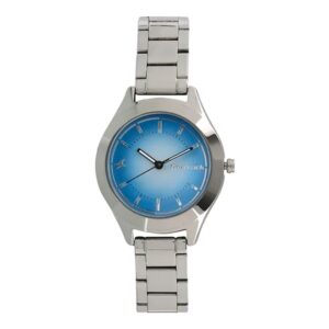 Fastrack-6153SM03-Womens-Analog-Watch-Blue-Dial-Silver-Metal-Band