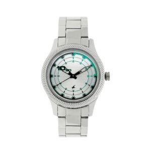 Fastrack-6158SM01-Womens-Analog-Watch-Silver-Dial-Silver-Stainless-Steel-Band