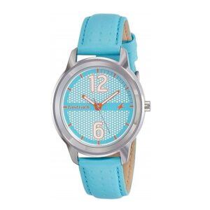 Fastrack-6169SL02-Womens-Analog-Watch-Blue-Dial-Blue-Leather-Band