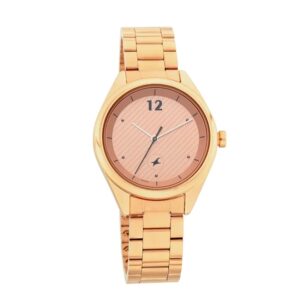 Fastrack-6215WM01-Womens-Analog-Watch-Rose-Gold-Dial-Rose-Gold-Stainless-Steel-Band