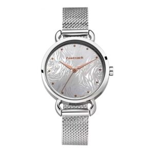 Fastrack-6221SM01-Womens-Analog-Watch-Silver-Dial-Silver-Stainless-Steel-Band