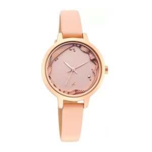 Fastrack-6260WL01-Uptown-Retreat-Collection-WoMens-Analog-Watch-Pink-Dial-Beige-Leather-Band