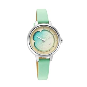 Fastrack-6264SL01-Uptown-Retreat-Collection-WoMens-Analog-Watch-Multicolor-Dial-Green-Leather-Band