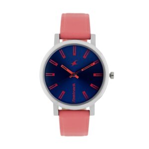 Fastrack-68010SL02-Trendies-Collection-WoMens-Analog-Watch-Blue-Dial-Blue-Plastic-Band