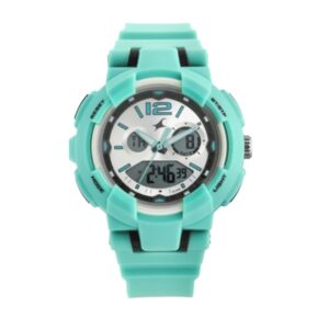 Fastrack-68016PP02-Street-Line-Collection-WoMens-Analog-Watch-Silver-Dial-Blue-Plastic-Band