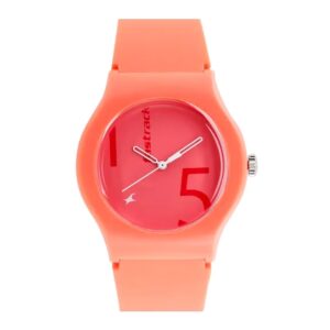 Fastrack-9915PP57-Unisex-Analog-Watch-Pink-Dial-Pink-Silicone-Band
